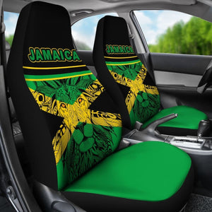 Africa Zone Car Seat Covers - Jamaica Lion King - Life Style Universal Fit 215521 - CarInspirations