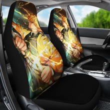 Load image into Gallery viewer, Agatsuma.Zenitsu Demon Slayer Kimetsu No Yaiba Best Anime 2020 Seat Covers Amazing Best Gift Ideas 2020 Universal Fit 090505 - 