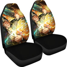 Load image into Gallery viewer, Agatsuma.Zenitsu Demon Slayer Kimetsu No Yaiba Best Anime 2020 Seat Covers Amazing Best Gift Ideas 2020 Universal Fit 090505 - 