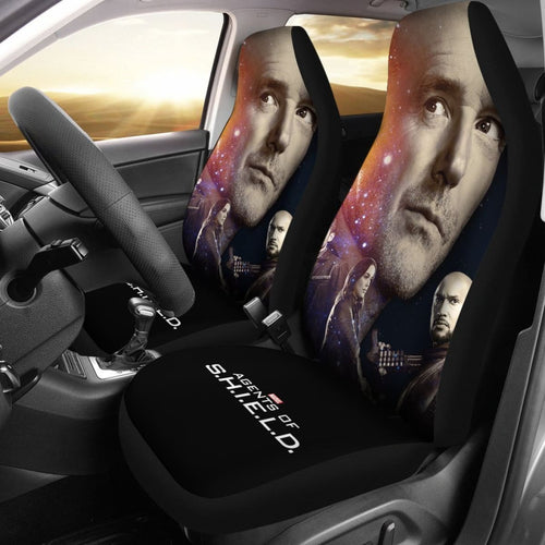 Agents Of Shield Marvel Movie Car Seat Covers Lt03 Universal Fit 225721 - CarInspirations