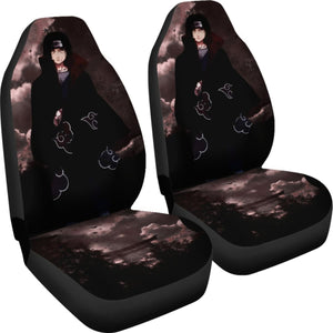 Akatsuki Naruto Seat Covers Amazing Best Gift Ideas 2020 Universal Fit 090505 - CarInspirations