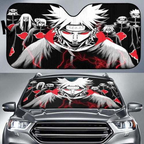 Akatsuki Team Car Auto Sun Shades Universal Fit 051312 - CarInspirations