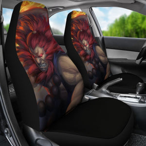 Akuma Street Fighter Art Car Seat Covers Amazing Gitf Universal Fit 173905 - CarInspirations