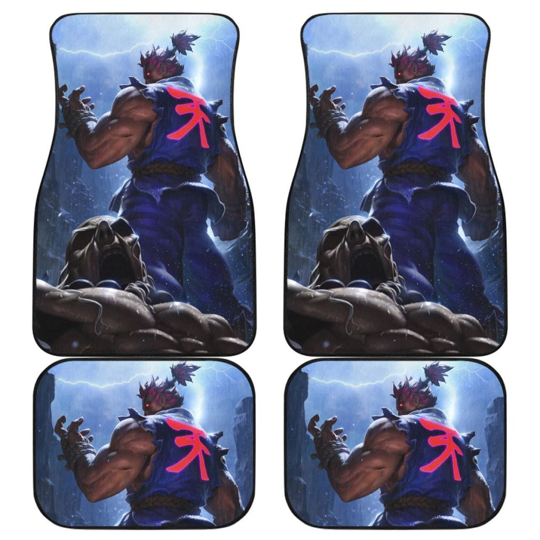 Akuma Street Fighter Car Floor Mats Amazing Gitf Universal Fit 173905 - CarInspirations