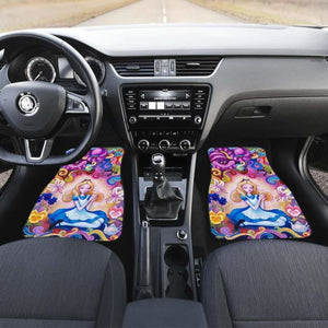 Alice In Wonderland Car Floor Mats Universal Fit - CarInspirations