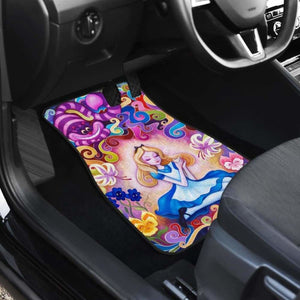 Alice In Wonderland Car Floor Mats Universal Fit - CarInspirations