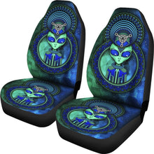 Load image into Gallery viewer, Alien Fantasy Art Car Seat Covers Movie Fan Gift H040120 Universal Fit 225311 - CarInspirations