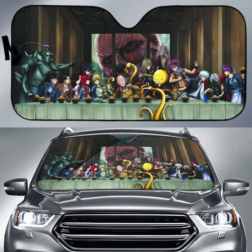 All Animes on Party Table car auto sunshades 918b Universal Fit - CarInspirations