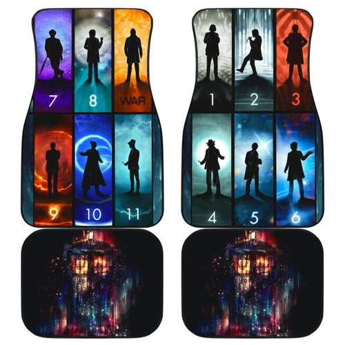 All Number Doctor Who Car Floor Mats Mn05 Universal Fit 111204 - CarInspirations