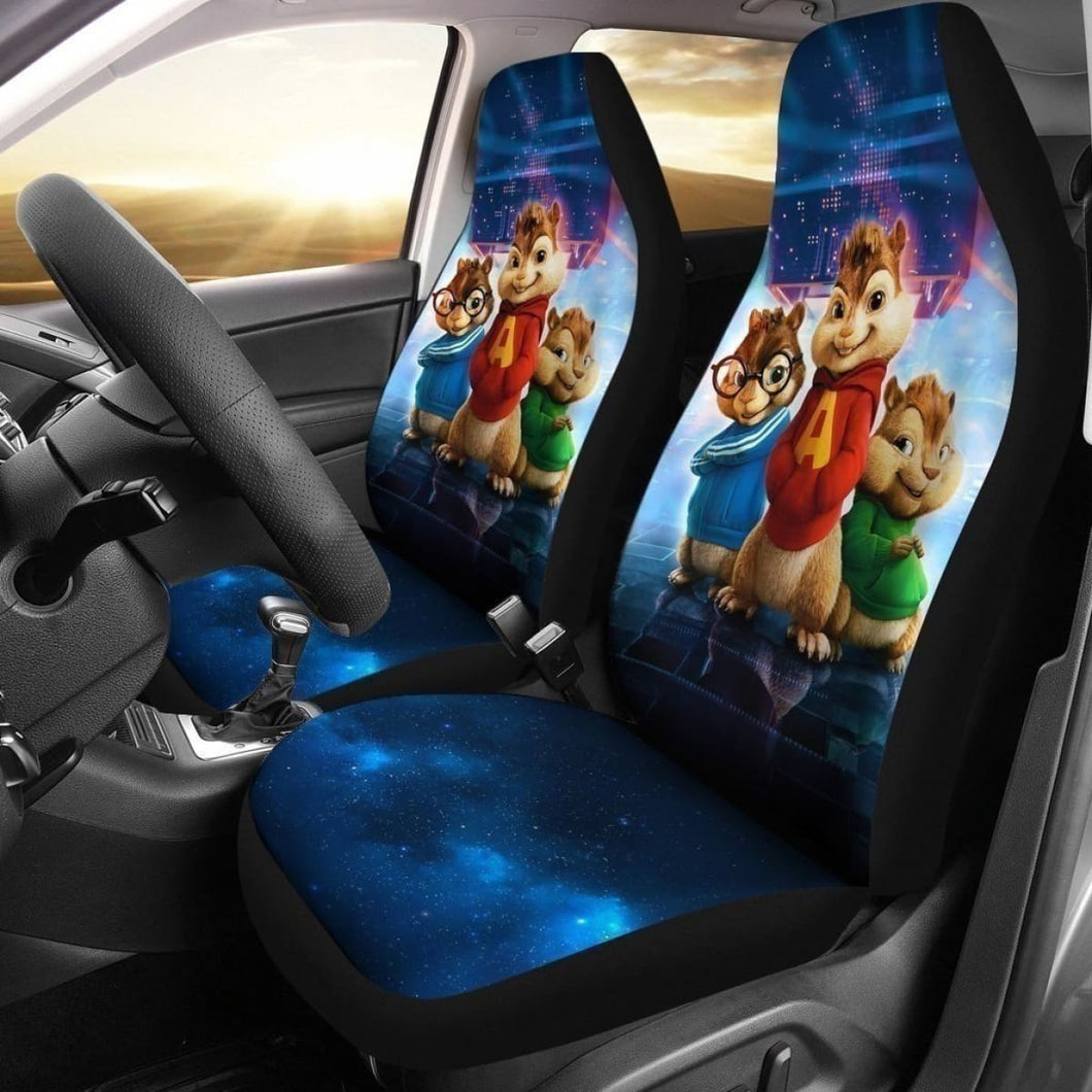 Alvin And The Chipmunks Car Seat Covers Fan Gift Universal Fit 194801 - CarInspirations