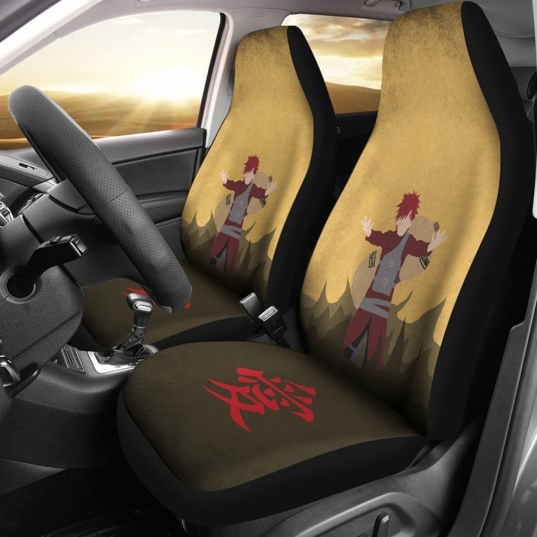 Amazing Gaara Naruto Car Seat Covers Lt04 Universal Fit 225721 - CarInspirations