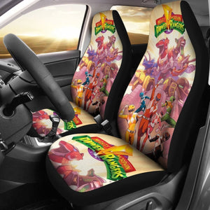 Amazing Mighty Morphin Power Rangers Car Seat Covers Mn04 Universal Fit 225721 - CarInspirations
