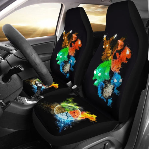 Amazing Pokemon Movie Car Seat Covers Lt03 Universal Fit 225721 - CarInspirations