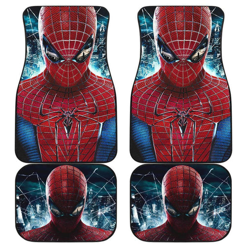 Amazing Spider-Man Car Floor Mats Nh07 Universal Fit 111204 - CarInspirations