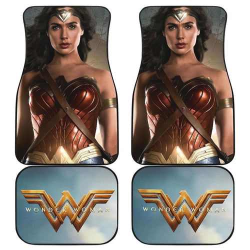 Amazing Wonder Woman Dc Comics Car Mats Mn04 Universal Fit 111204 - CarInspirations