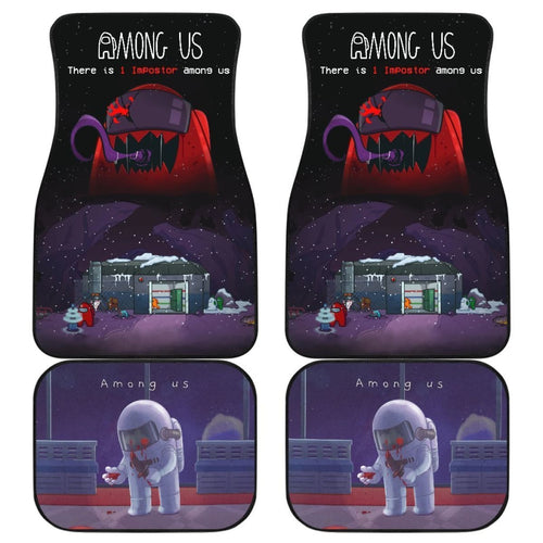 Among Us Game Car Floor Mats Cool Universal Fit 175802 - CarInspirations