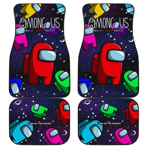 Among Us Game Car Floor Mats Nice Universal Fit 175802 - CarInspirations