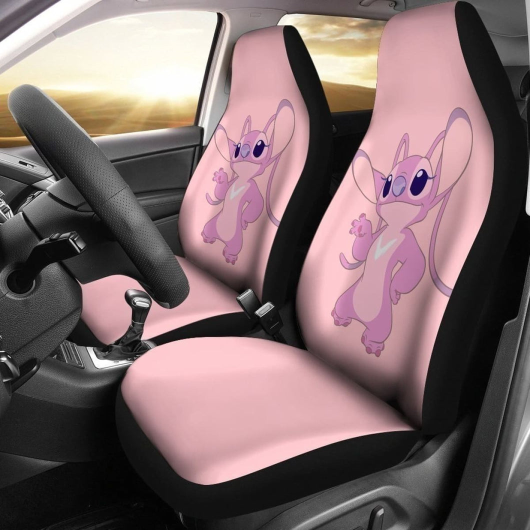 Angel Stitch Pink Car Seat Covers Universal Fit 194801 - CarInspirations
