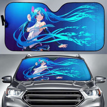 Load image into Gallery viewer, Anime Blue Auto Sun Shades 918b Universal Fit - CarInspirations