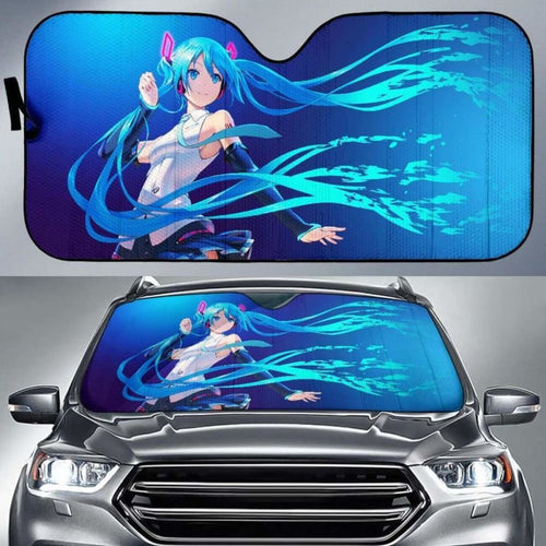 Anime Blue Auto Sun Shades 918b Universal Fit - CarInspirations