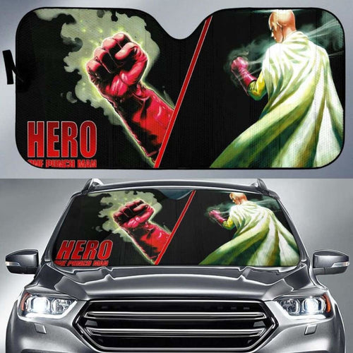 Anime Car Sun Shade 918b Universal Fit - CarInspirations