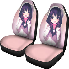 Load image into Gallery viewer, Anime Cat Girl Seat Covers Amazing Best Gift Ideas 2020 Universal Fit 090505 - CarInspirations