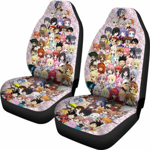 Anime Chibi 2019 Car Seat Covers Universal Fit 051012 - CarInspirations