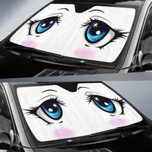 Load image into Gallery viewer, Anime Eyes Car Auto Sun Shades Universal Fit 051312 - CarInspirations