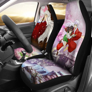 Anime Fan Inuyasha Pink Design Car Seat Covers Lt03 Universal Fit 225721 - CarInspirations