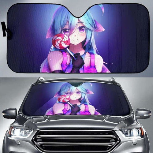 Anime Girl 2019 Car Auto Sun Shades Universal Fit 051312 - CarInspirations