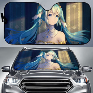 Anime Girl 4K Car Sun Shade Universal Fit 225311 - CarInspirations