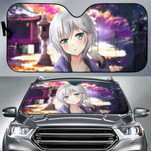 Load image into Gallery viewer, Anime Girl Anastasia The Idolmaster Car Sun Shade Universal Fit 225311 - CarInspirations