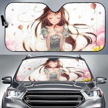 Load image into Gallery viewer, Anime Girl Beautiful 4K Car Sun Shade Universal Fit 225311 - CarInspirations