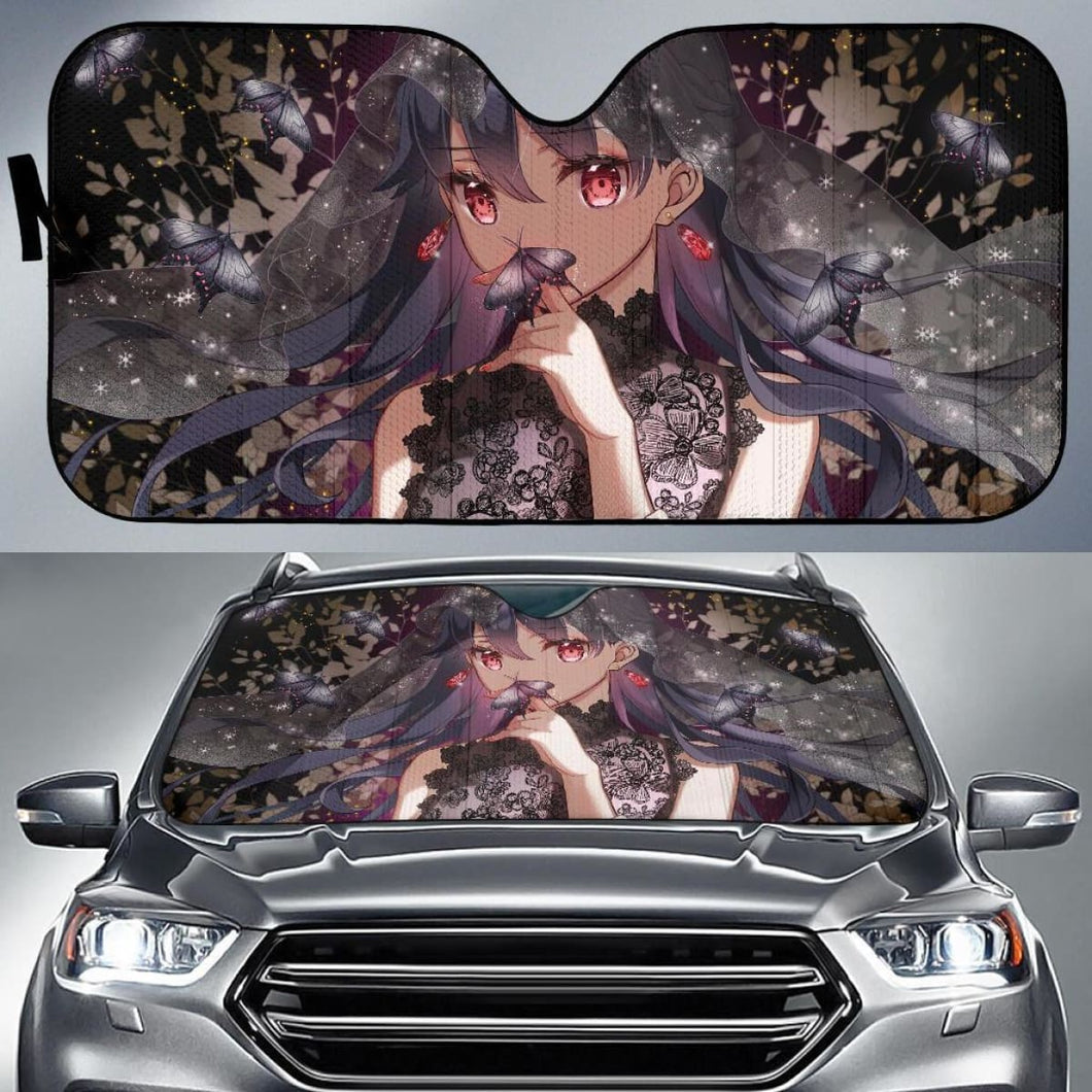 Anime Girl Car Auto Sun Shade Universal Fit 225311 - CarInspirations