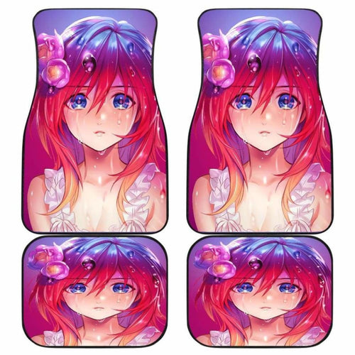 Anime Girl Car Floor Mats Universal Fit - CarInspirations