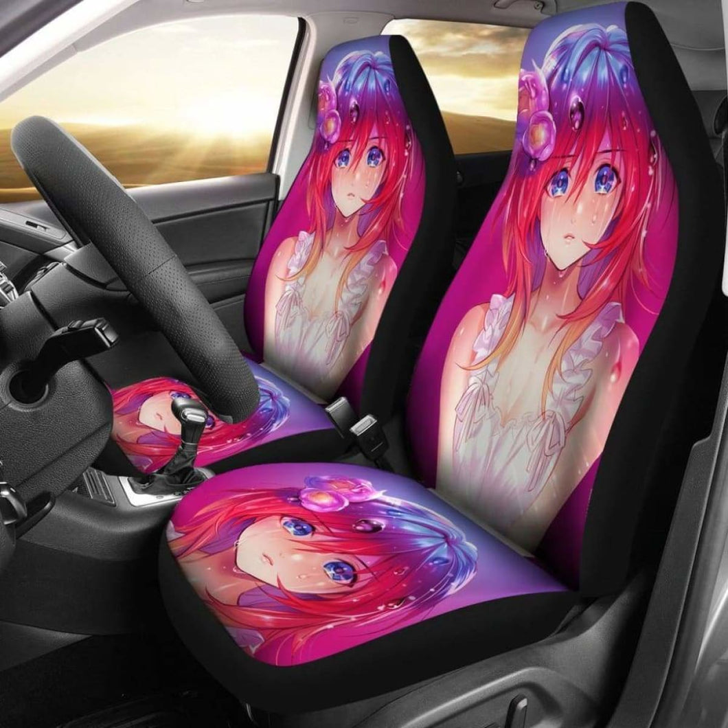 Anime Girl Car Seat Covers Universal Fit 051012 - CarInspirations