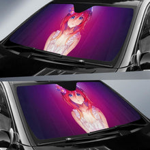 Load image into Gallery viewer, Anime Girl Feelings Desire 4K Car Sun Shade Universal Fit 225311 - CarInspirations
