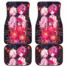 Load image into Gallery viewer, Anime Girl Flower Car Mats Universal Fit - CarInspirations