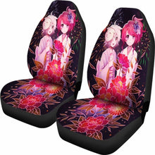 Load image into Gallery viewer, Anime Girl Flower Seat Covers 101719 Universal Fit - CarInspirations