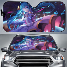 Load image into Gallery viewer, Anime Girl Hatsune Miku Hd 5K Car Sun Shade Universal Fit 225311 - CarInspirations