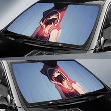 Load image into Gallery viewer, Anime Girl Hoodie Hd Car Sun Shade Universal Fit 225311 - CarInspirations