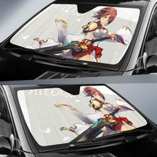 Load image into Gallery viewer, Anime Girl Katana Hd Car Sun Shade Universal Fit 225311 - CarInspirations