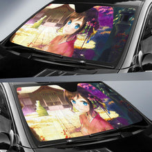 Load image into Gallery viewer, Anime Girl Kimono Girl Hd Car Sun Shade Universal Fit 225311 - CarInspirations