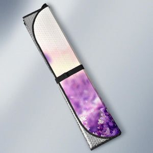 Anime Girl Lavender Flowers Purple Spring 4K Car Sun Shade Universal Fit 225311 - CarInspirations