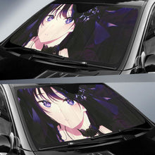 Load image into Gallery viewer, Anime Girl Purple 4K Car Sun Shade Universal Fit 225311 - CarInspirations