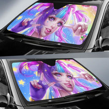 Load image into Gallery viewer, Anime Girl Strawberry Rainbow Colorful Hd Car Sun Shade Universal Fit 225311 - CarInspirations