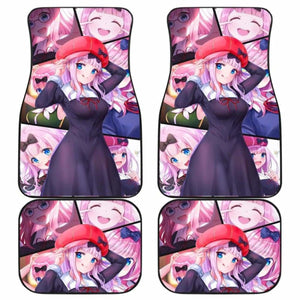 Anime Girl Sunflower Car Mats Universal Fit - CarInspirations