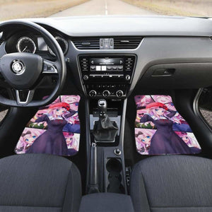 Anime Girl Sunflower Car Mats Universal Fit - CarInspirations