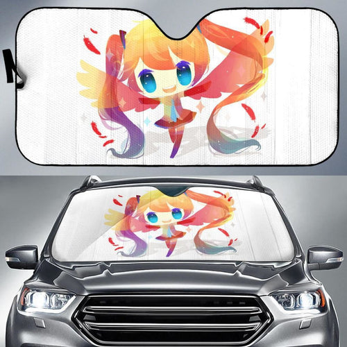 Anime Girl Vocaloid 4K Car Sun Shade Universal Fit 225311 - CarInspirations