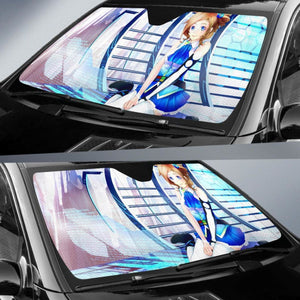 Anime Girl Windows 4K Car Sun Shade Universal Fit 225311 - CarInspirations